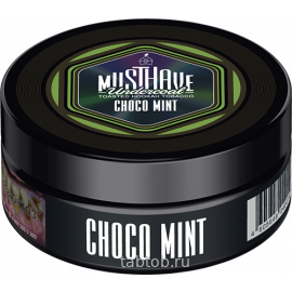 Табак Кальянный Must Have Undercoal Choco Mint (Перечная мята, Шоколад) (х25гр)