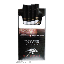 Сигареты DOVER   EXPORT SLIMS  (черный)