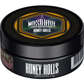 Табак Кальянный Must Have Undercoal Honey Holls (Жвачка, Леденцы, Мёд, Эвкалипт) (х25гр)