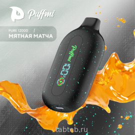 Puffmi  PURE  V2  Matcha Mint Ice (Мятная Матча) 12000 затяжек