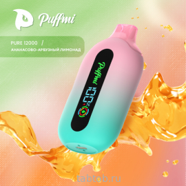 Puffmi  PURE  V2  Pineapple Lemon Watermelon (Ананасово- Арбузный Лимонад) 12000 затяжек