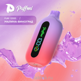 Puffmi  PURE  V2  Raspberry Grape (Малина Виноград) 12000 затяжек