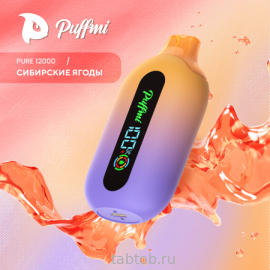 Puffmi  PURE  V2  Sibirian Berries ( Сибирские Ягоды) 12000 затяжек