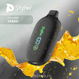 Puffmi  PURE  V2  Tobacco (Табак) 12000 затяжек