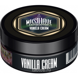 Табак Кальянный Must Have Undercoal Vanilla Cream (Ваниль, Молоко/Сливки, Мороженое) (х25гр)