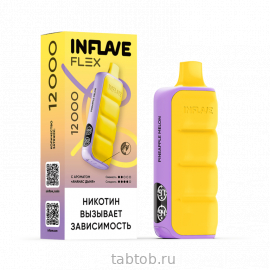 INFLAVE FLEX Ананас Дыня 12000 затяжек