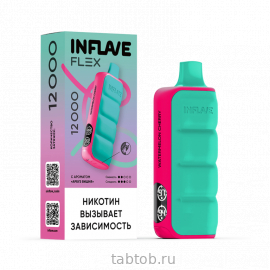 INFLAVE FLEX Арбуз Вишня 12000 затяжек