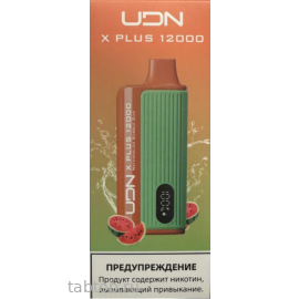 UDN BAR X PLUS Арбузная Жвачка 12000 затяжек