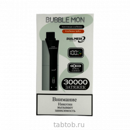 Booster Bubble Mon DUBLE (1+1) Блестящая Клубника + Клубника Арбуз 30000 затяжек