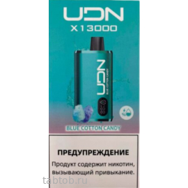 UDN X Blue Cotton Candy 13000 затяжек