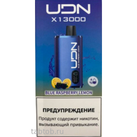 UDN X Blue Raspberry Lemon 13000 затяжек