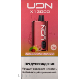 UDN X Cherry Peach Lemonade 13000 затяжек