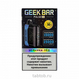 GEEKBAR PULSE Черника Лёд 25 000 затяжек