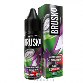 Жидкость BRUSKO ULTRA Chubby Энергетик с Вишней 35 мл