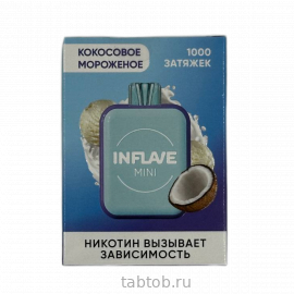 INFLAVE MINI Кокосовое Мороженое 1000 затяжек