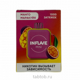 INFLAVE MINI Манго Маракуйя 1000 затяжек