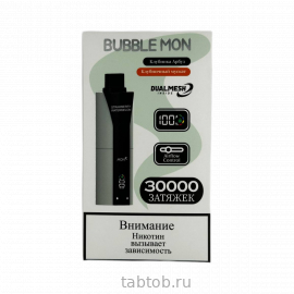 Booster Bubble Mon DUBLE (1+1) Клубника Арбуз + Клубничный Мускат 30000 затяжек