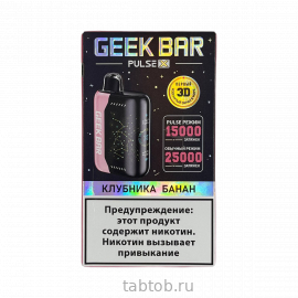 GEEKBAR PULSE Клубника Банан 25 000 затяжек