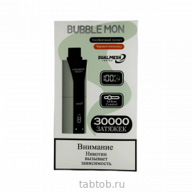 Booster Bubble Mon DUBLE (1+1) Клубничный Мускат + Черный Виноград 30000 затяжек