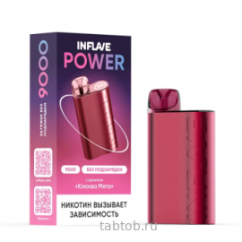 INFLAVE POWER Клюква Мята 9000 затяжек