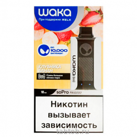 WAKA soPro PA V2 Клубника Банан 10000 затяжек