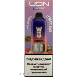 UDN BAR X PLUS Клубника Арбуз 12000 затяжек