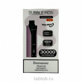 Booster Bubble Mon DUBLE (1+1) Красный Персик + Личи 30000 затяжек