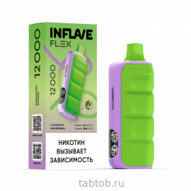 INFLAVE FLEX Крыжовник 12000 затяжек