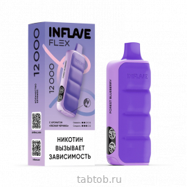 INFLAVE FLEX Лесная Черника 12000 затяжек