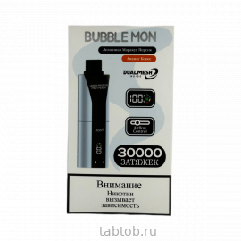 Booster Bubble Mon DUBLE (1+1) Лимонная Маракуйя Персик + Ананас Кокос 30000 затяжек