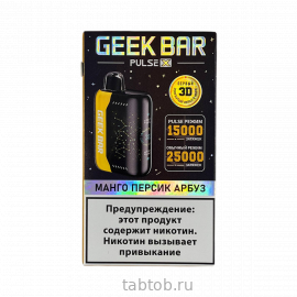 GEEKBAR PULSE Манго Персик Арбуз 25 000 затяжек