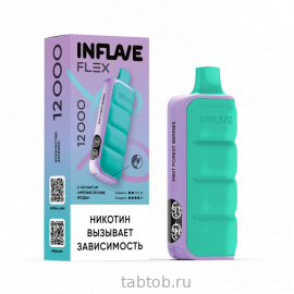 INFLAVE FLEX Мятные Лесные Ягоды 12000 затяжек