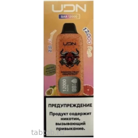 UDN X Passion Fruit Grapefruit 12000 затяжек