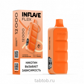 INFLAVE FLEX Персиковый Чай 12000 затяжек