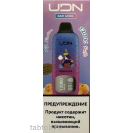 UDN X Peach Ice 12000 затяжек