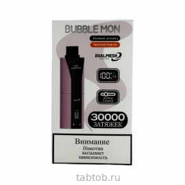 Booster Bubble Mon DUBLE (1+1) Розовый Лимонад + Красный Персик 30000 затяжек