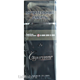 Сигареты Cigaronne Superslims Black