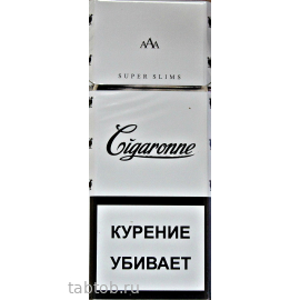 Сигареты Cigaronne Superslims White