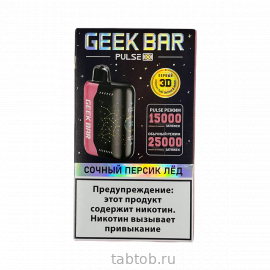 GEEKBAR PULSE Сочный Персик Лёд 25 000 затяжек