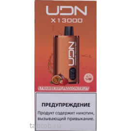 UDN X Strawberry Passion Fruit 13000 затяжек