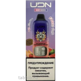 UDN X Watermelon Strawberry Melon 12000 затяжек