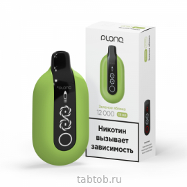 PLONQ ULTRA Зелёное Яблоко 12000 затяжек