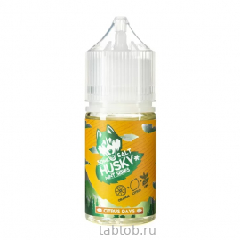 Жидкость HUSKY MINT STRONG salt CITRUS DAYS Апельсин Цитрус Мята 30 мл