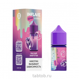 Жидкость INFLAVE BUBBLE Кислый Энергетик